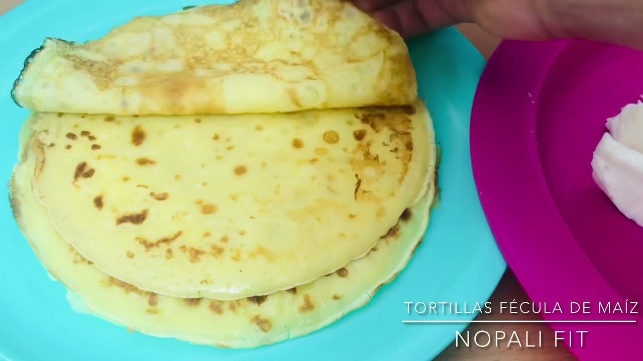 Receta de Crepes sin gluten con maicena
