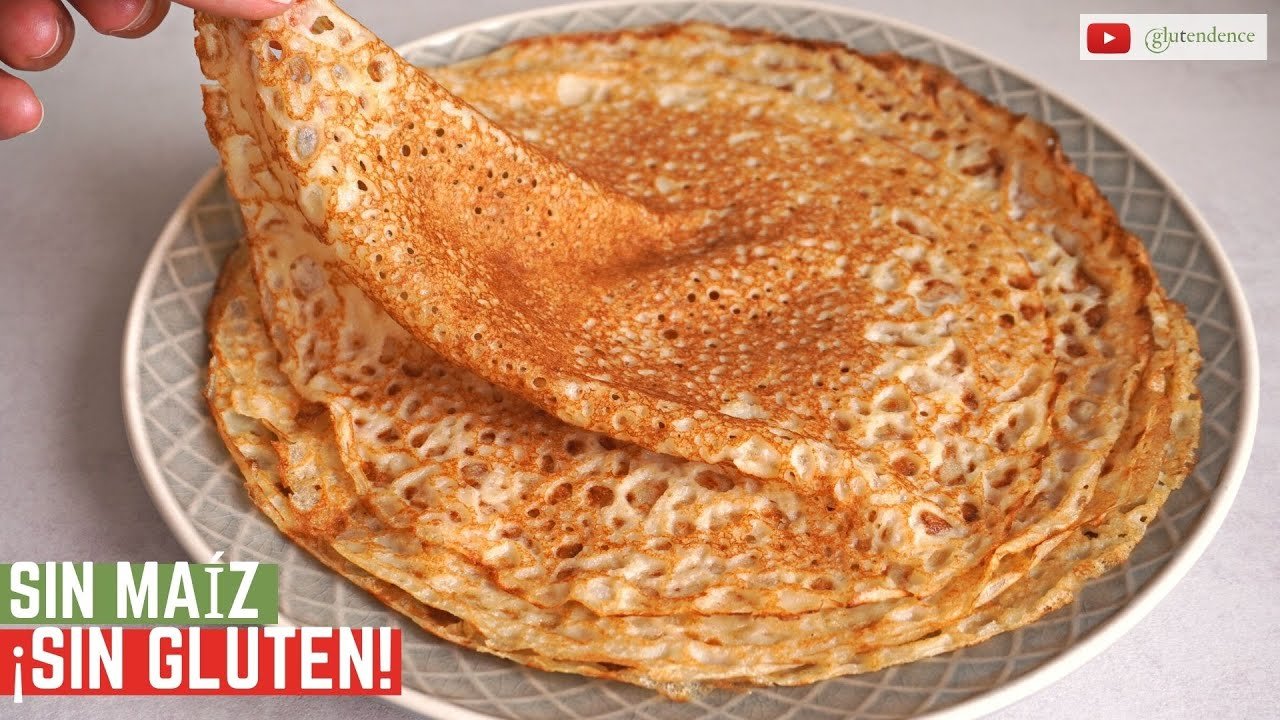 Receta de Crepes sin gluten y sin lactosa