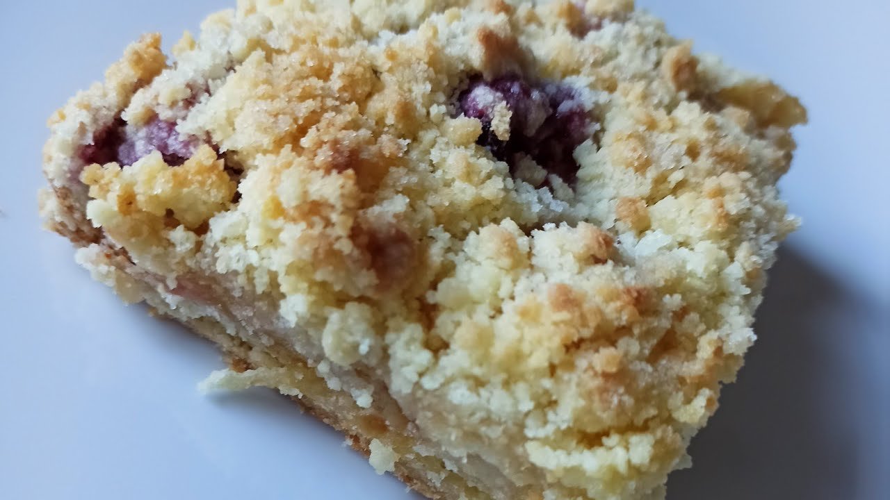 Receta de Crumble de manzana y frambuesa