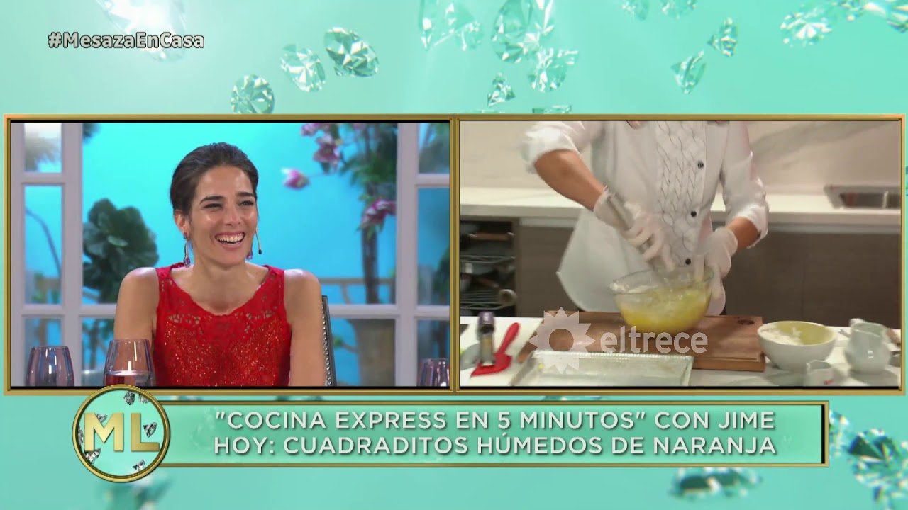 Receta de Cuadraditos de naranja