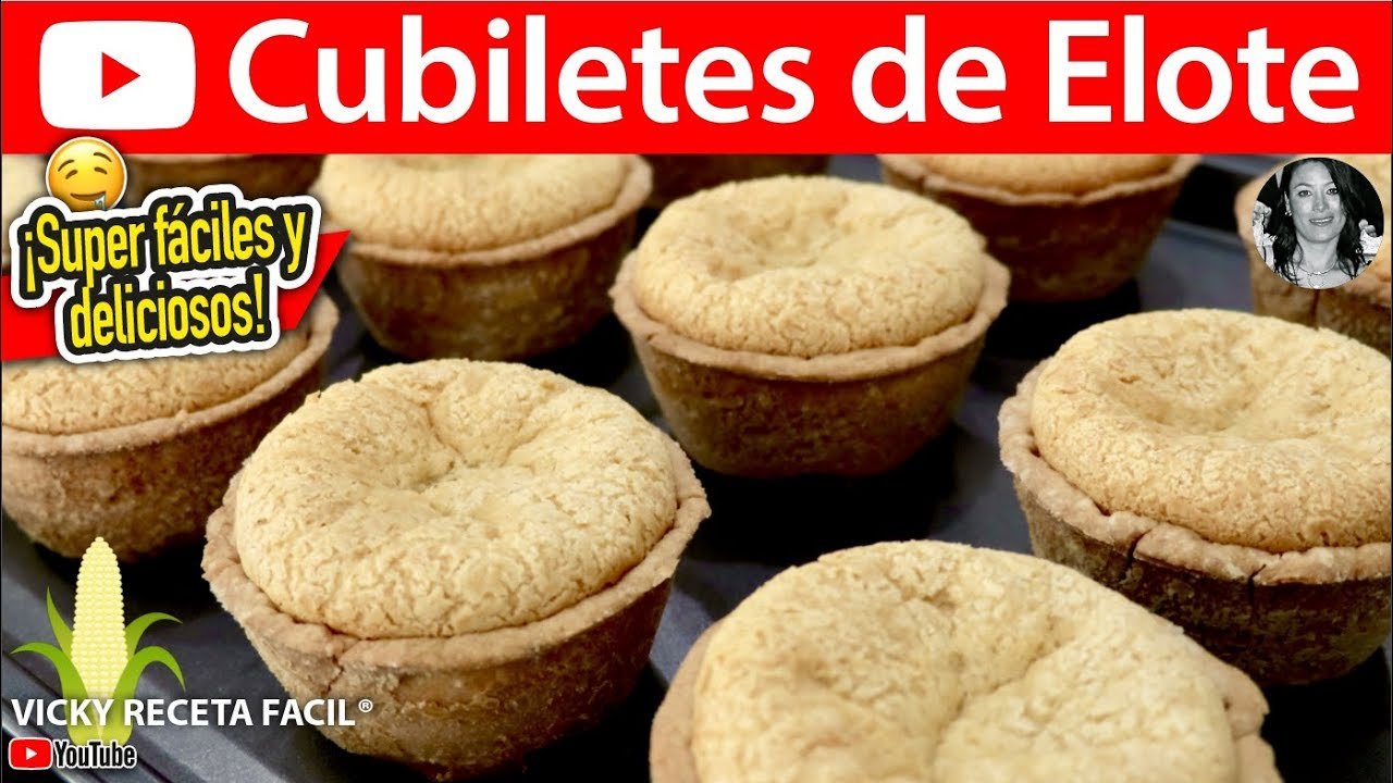 Receta de Cubiletes de elote