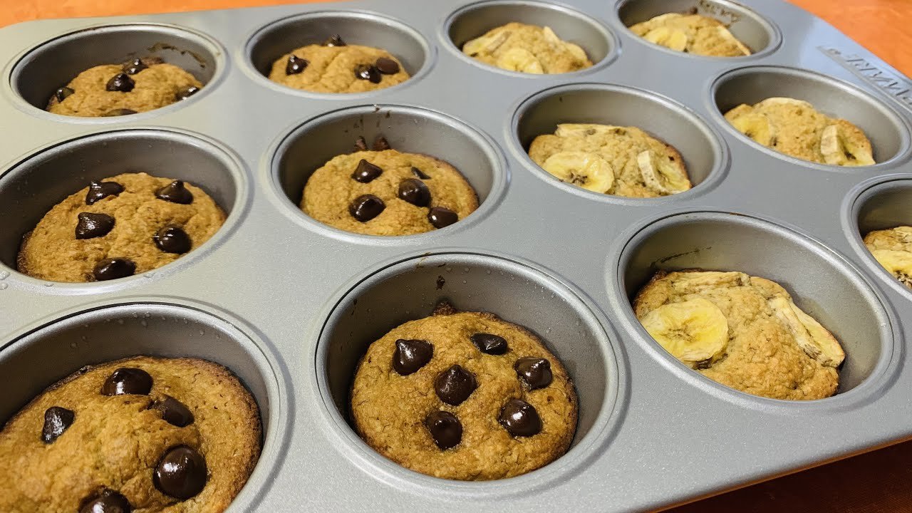 Receta de Cupcakes de almendras y avena