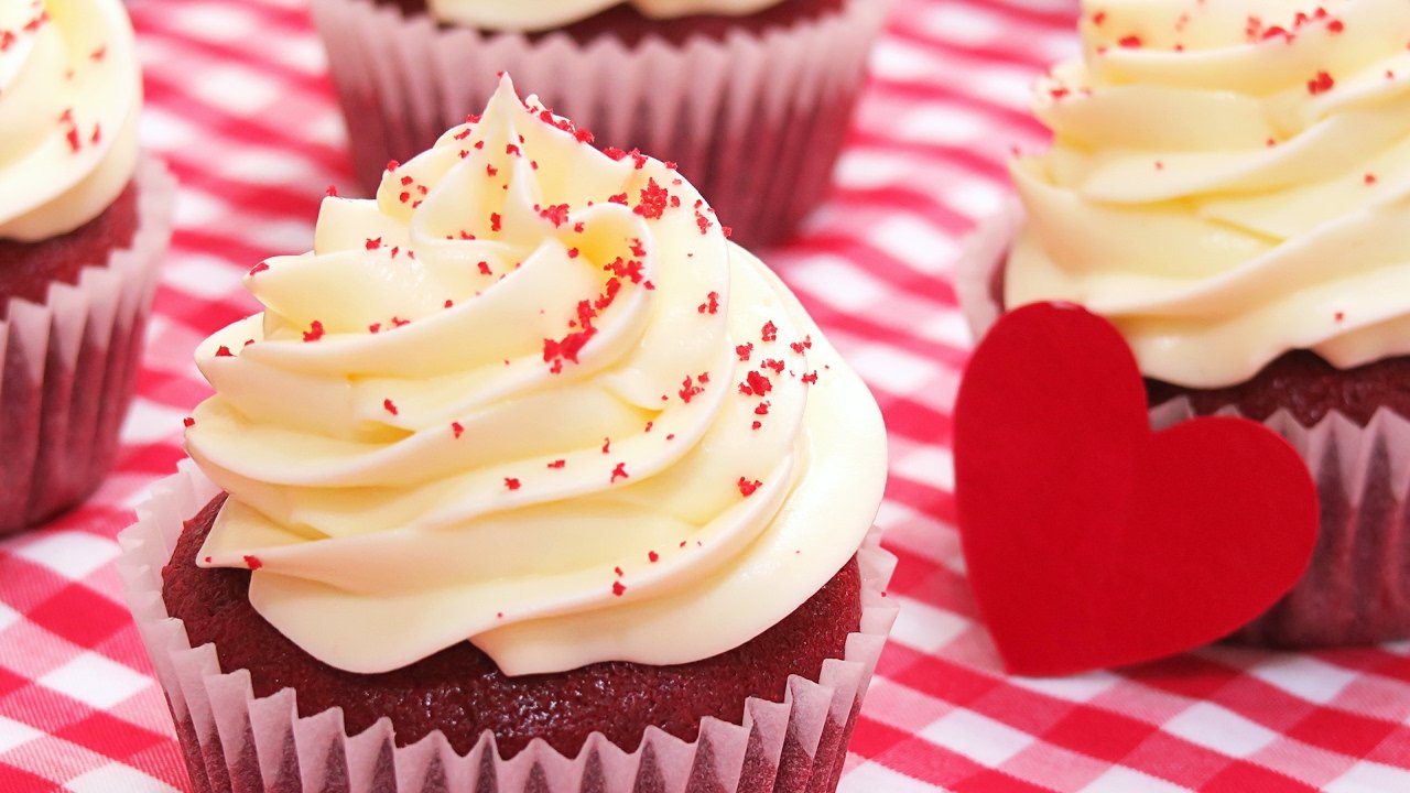 Receta de Cupcakes red velvet