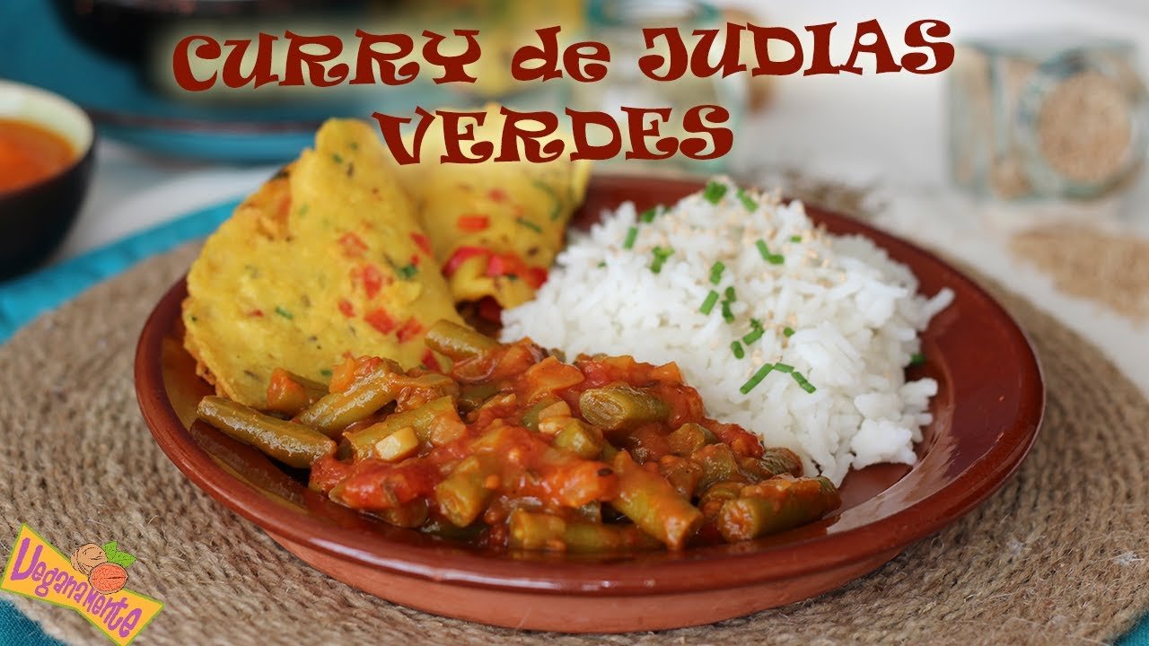Receta de Curry de judías verdes