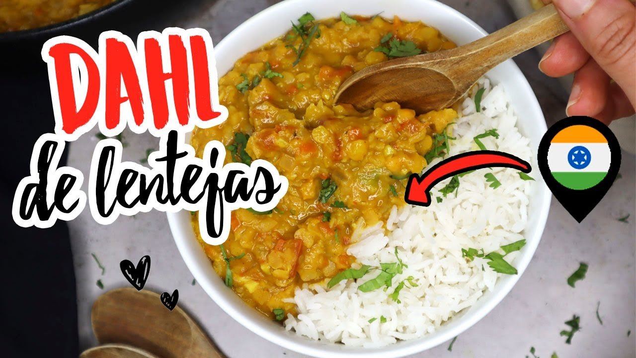 Receta de Dahl de lentejas