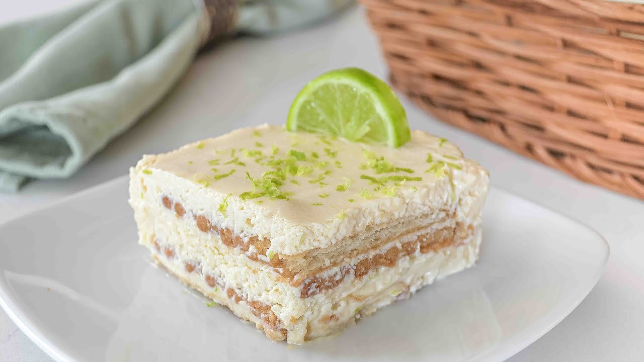 Receta de Delicia de limón con galletas