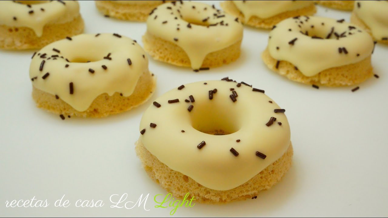 Receta de Donas de avena