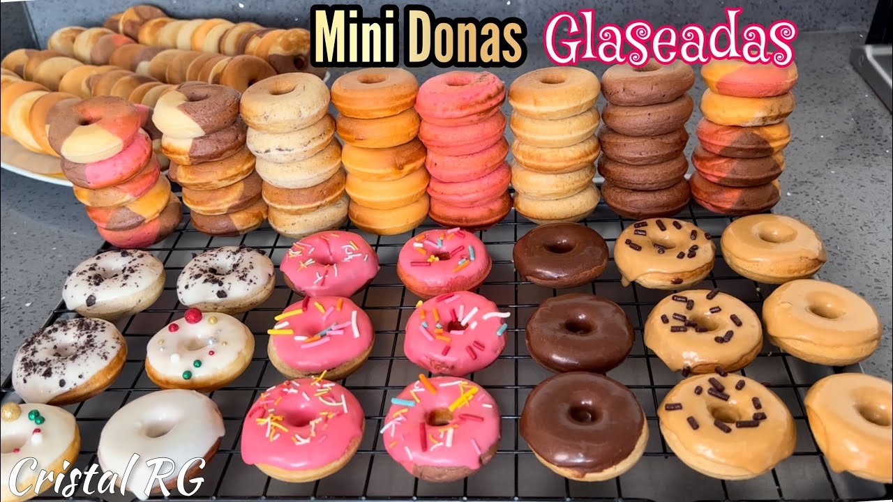 Receta de Donas decoradas