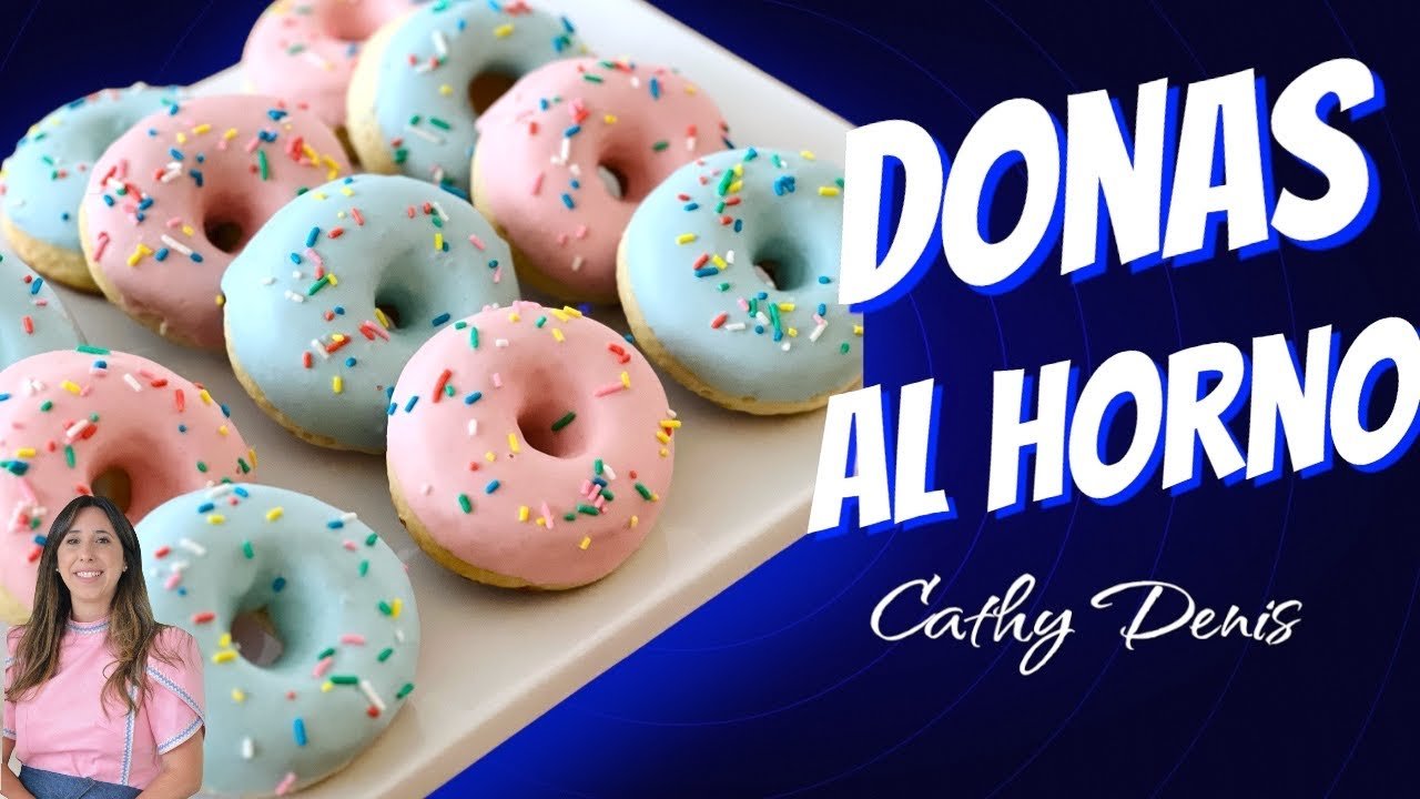 Receta de Donas horneadas azucaradas