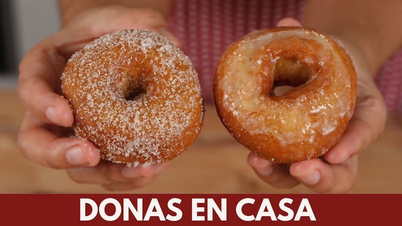 Receta de Donas sin levadura
