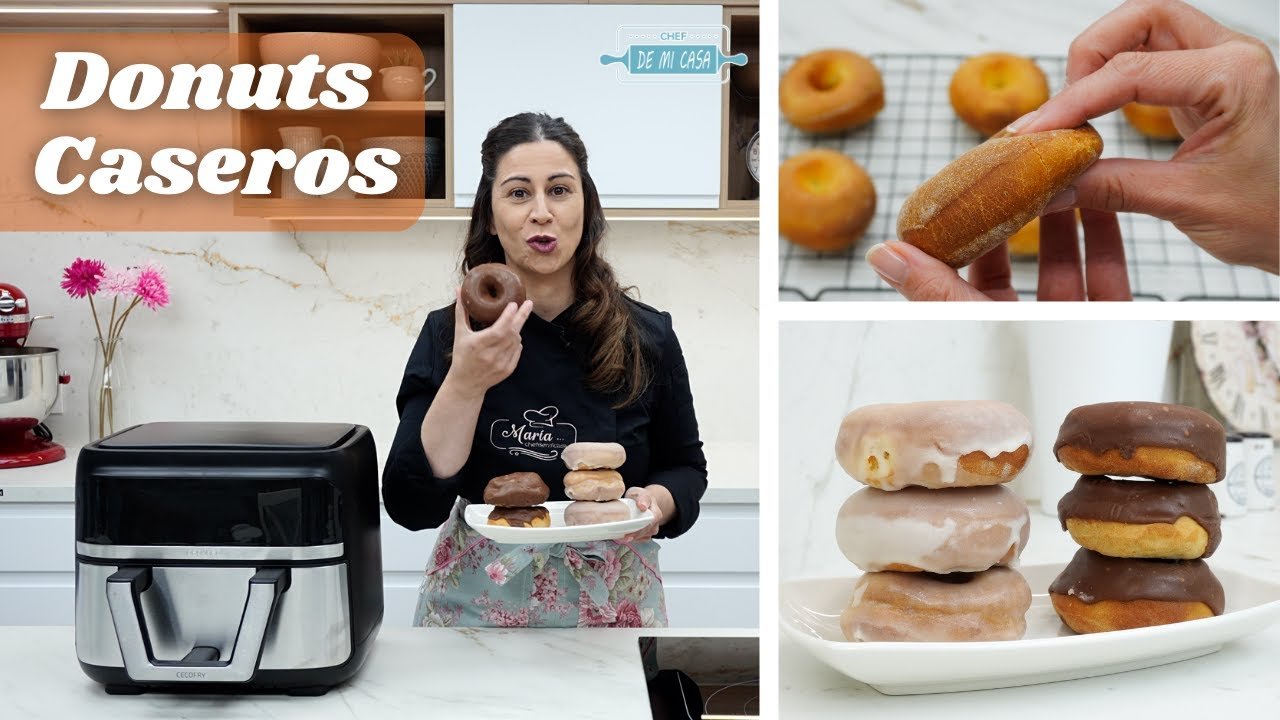 Receta de Donuts en freidora de aire