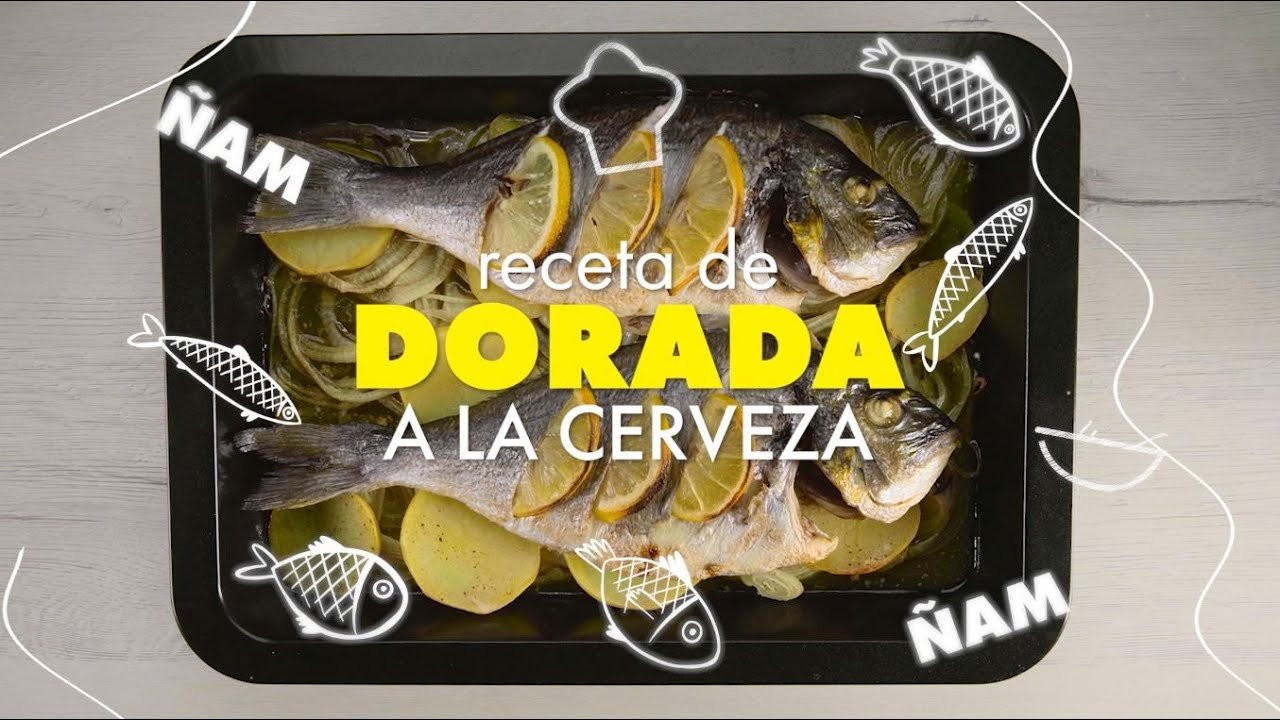 Receta de Dorada al horno con cerveza
