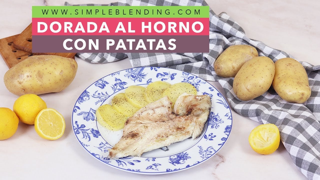 Receta de Dorada al horno con limón y patatas
