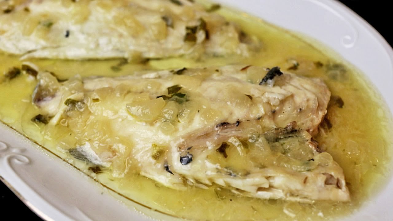 Receta de Dorada en salsa verde