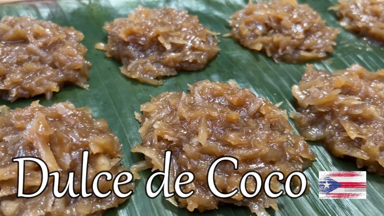 Receta de Dulce de coco
