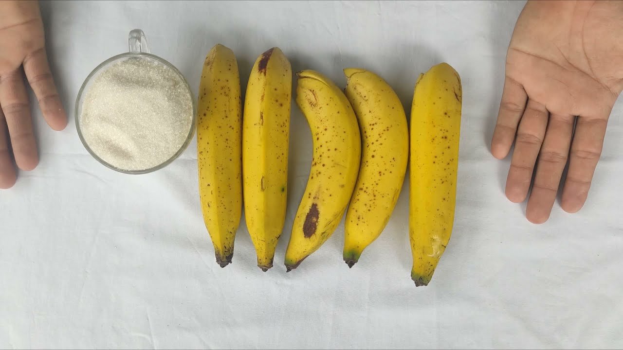 Receta de Dulce de guineo fácil