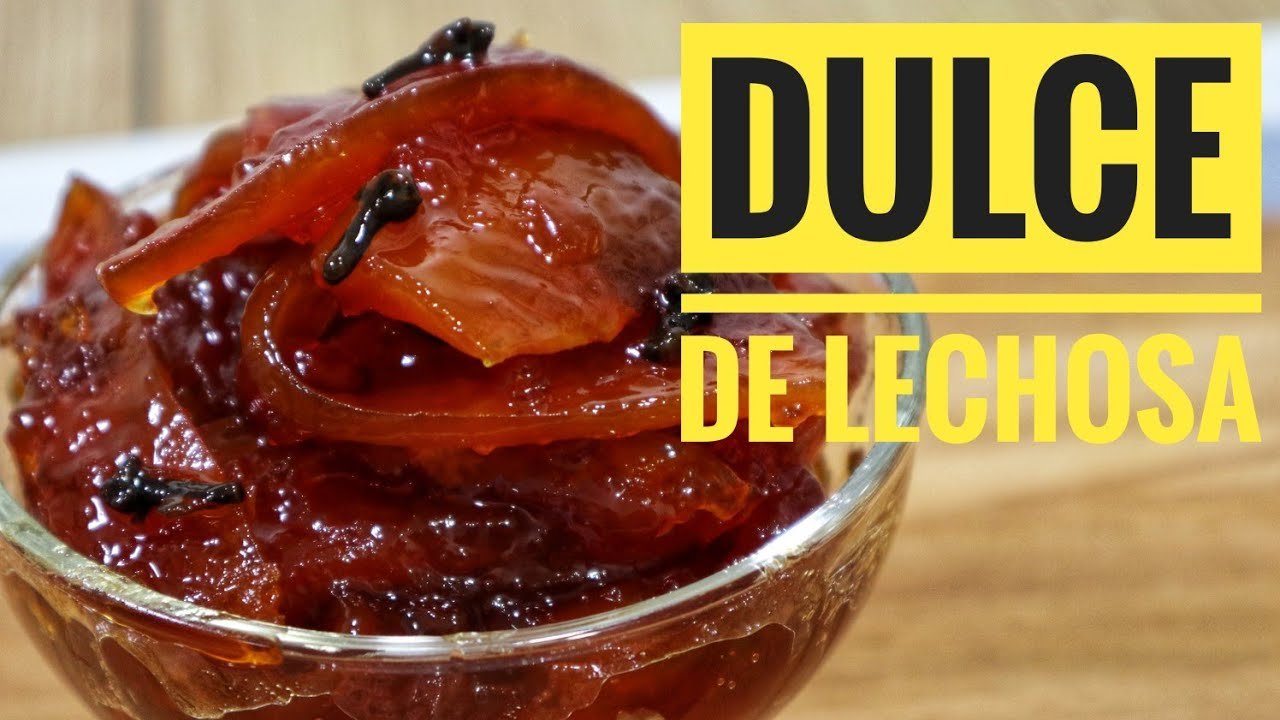 Receta de Dulce de lechosa verde con papelón
