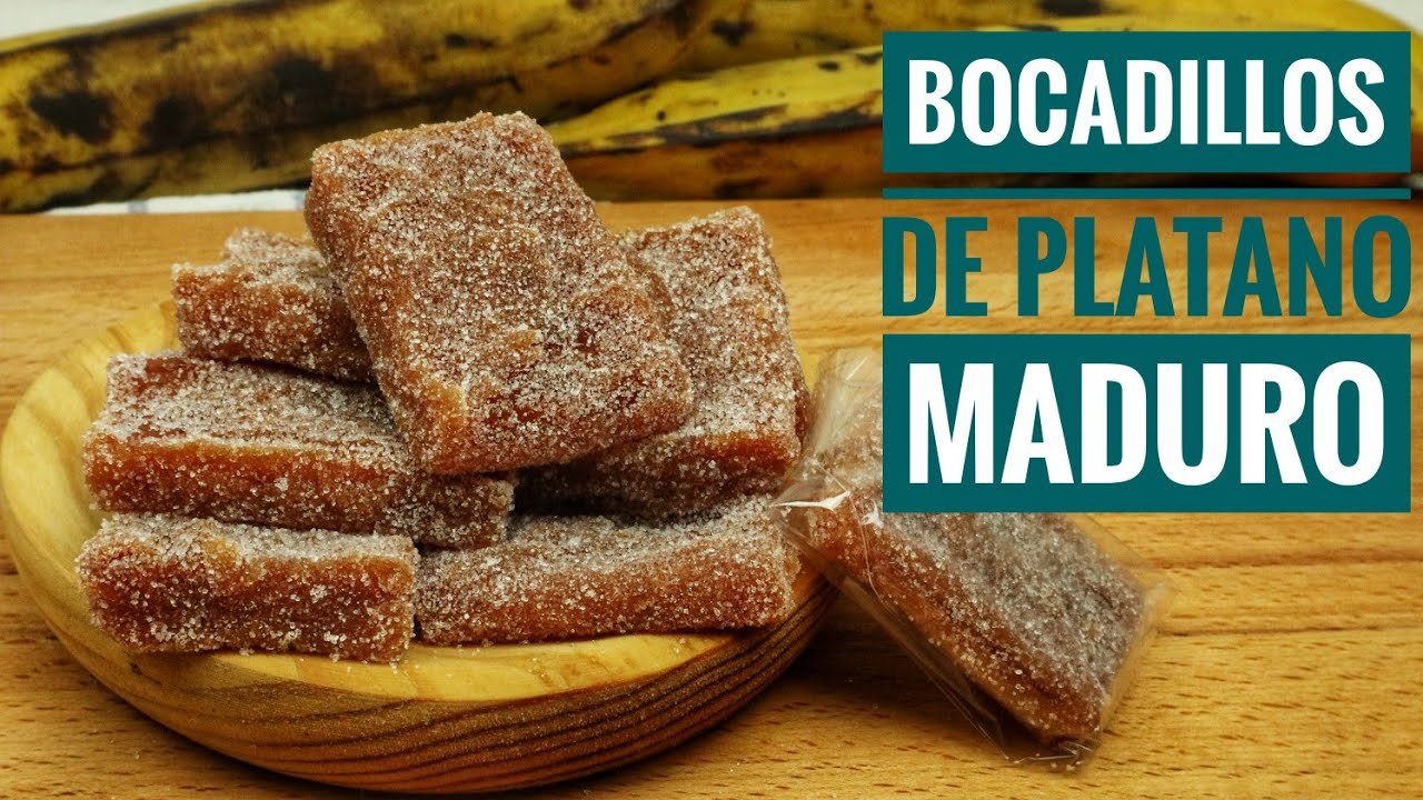 Receta de Dulce de plátano venezolano