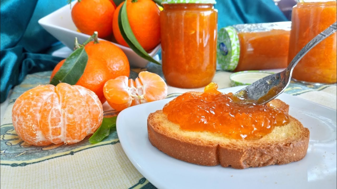 Receta de Dulces de mandarina