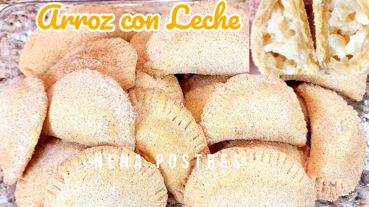 Receta de Empanadas de arroz dulces horneadas