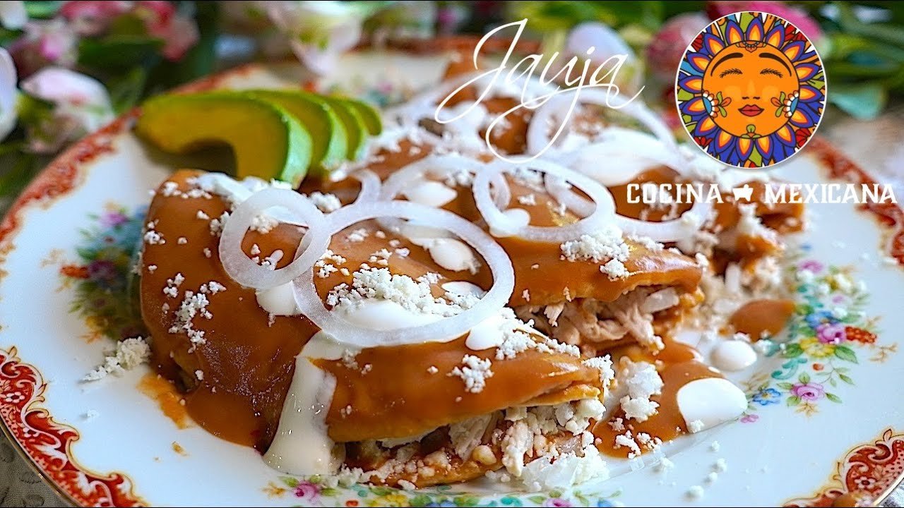 Receta de Enfrijoladas mayas