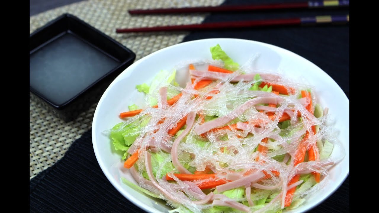 Receta de Ensalada agridulce con camarones