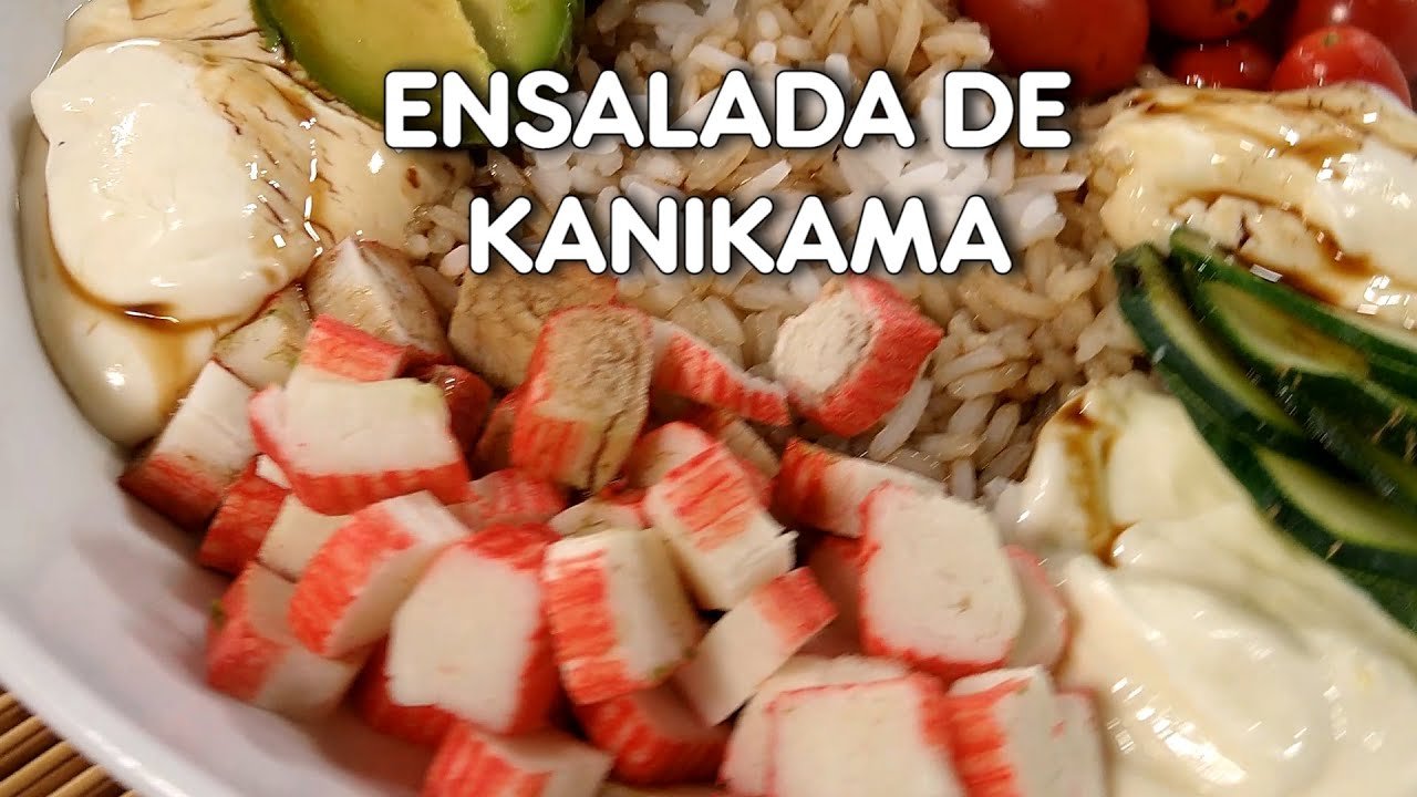 Receta de Ensalada de Kani Kama