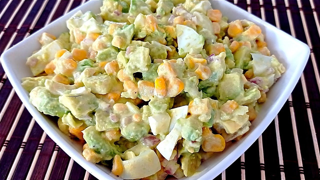 Receta de Ensalada de aguacate y atún.