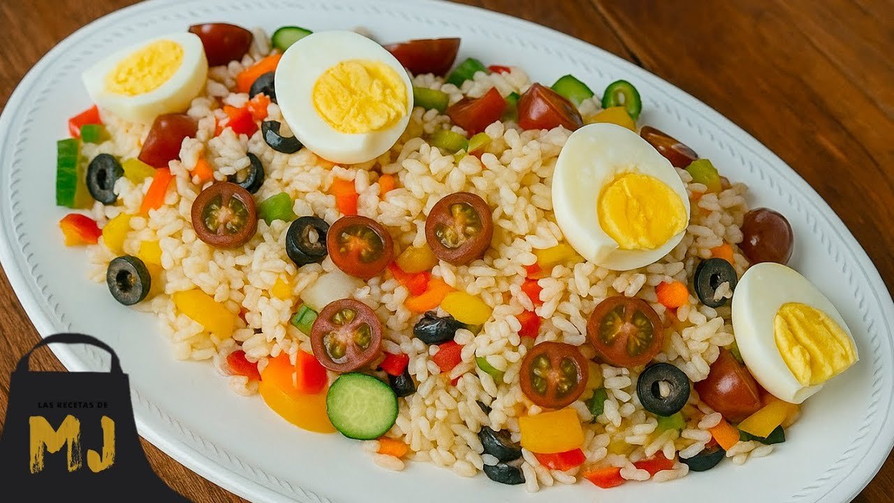 Receta de Ensalada de arroz con atún