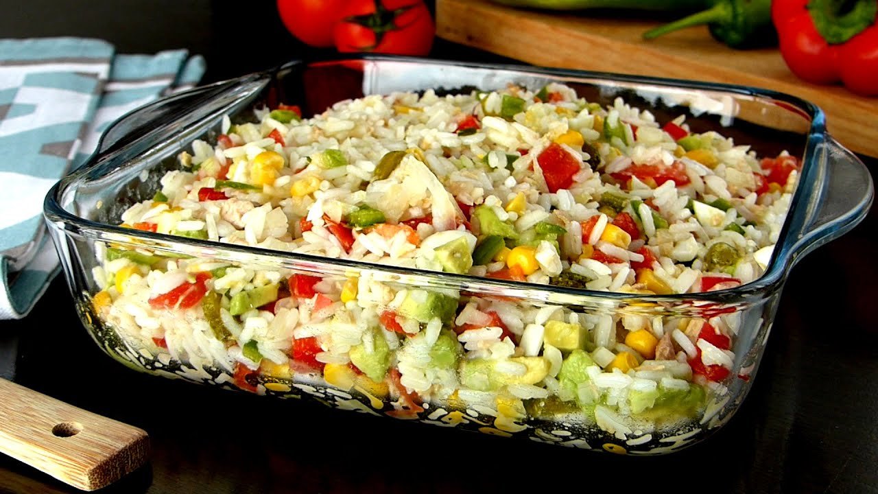 Receta de Ensalada de arroz