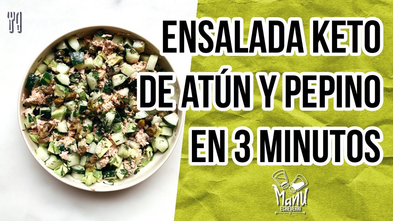 Receta de Ensalada de atún baja en calorías