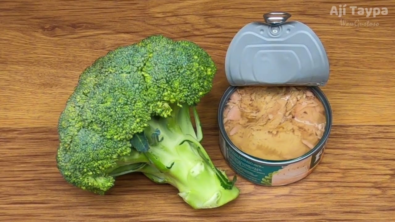 Receta de Ensalada de brócoli con atún y huevo duro