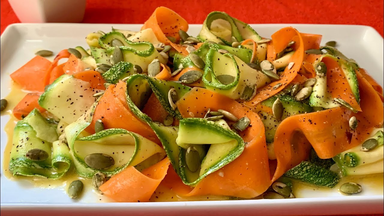 Receta de Ensalada de calabacín crudo