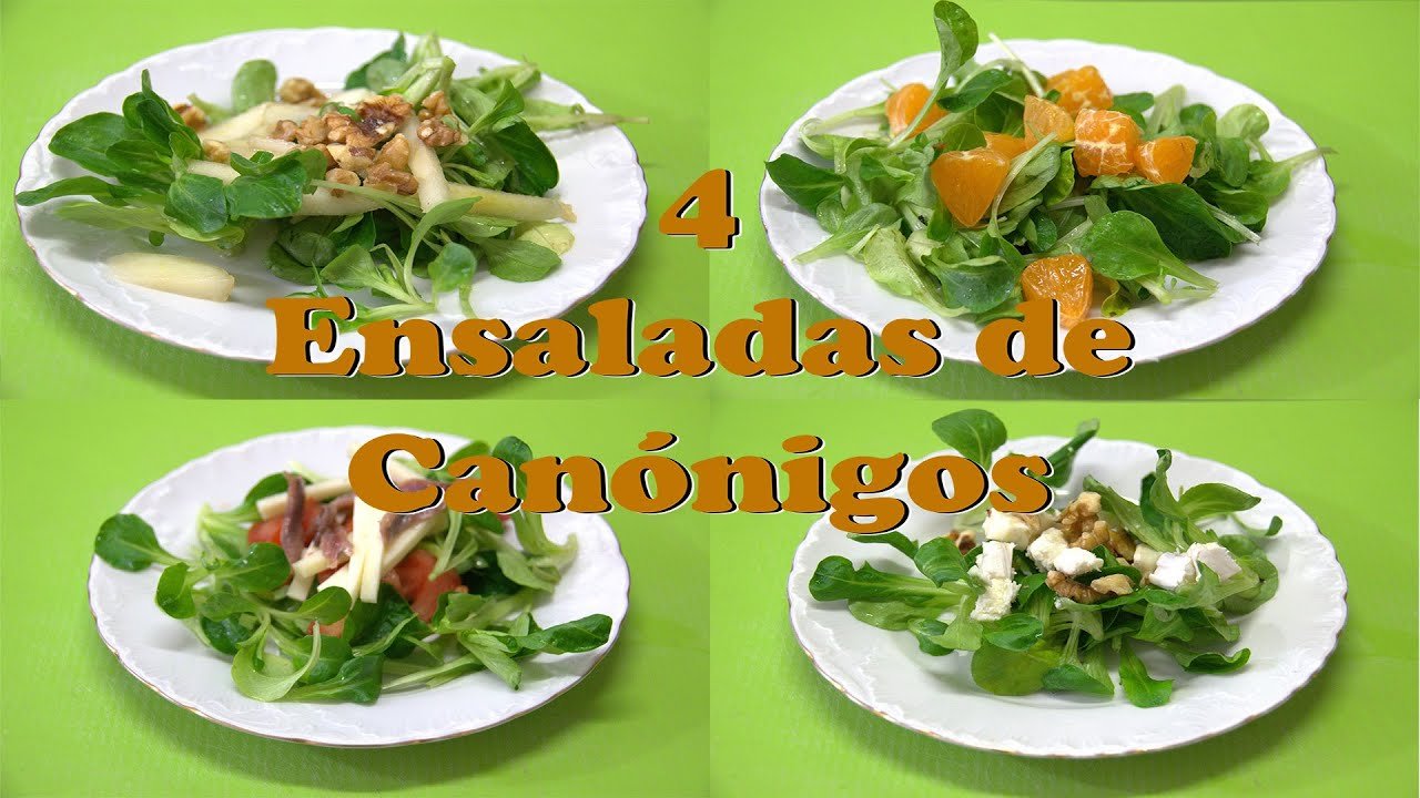 Receta de Ensalada de canónigos con pollo