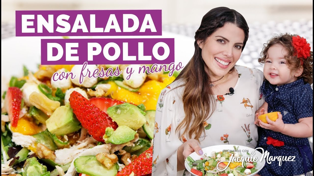Receta de Ensalada de frutas con pollo