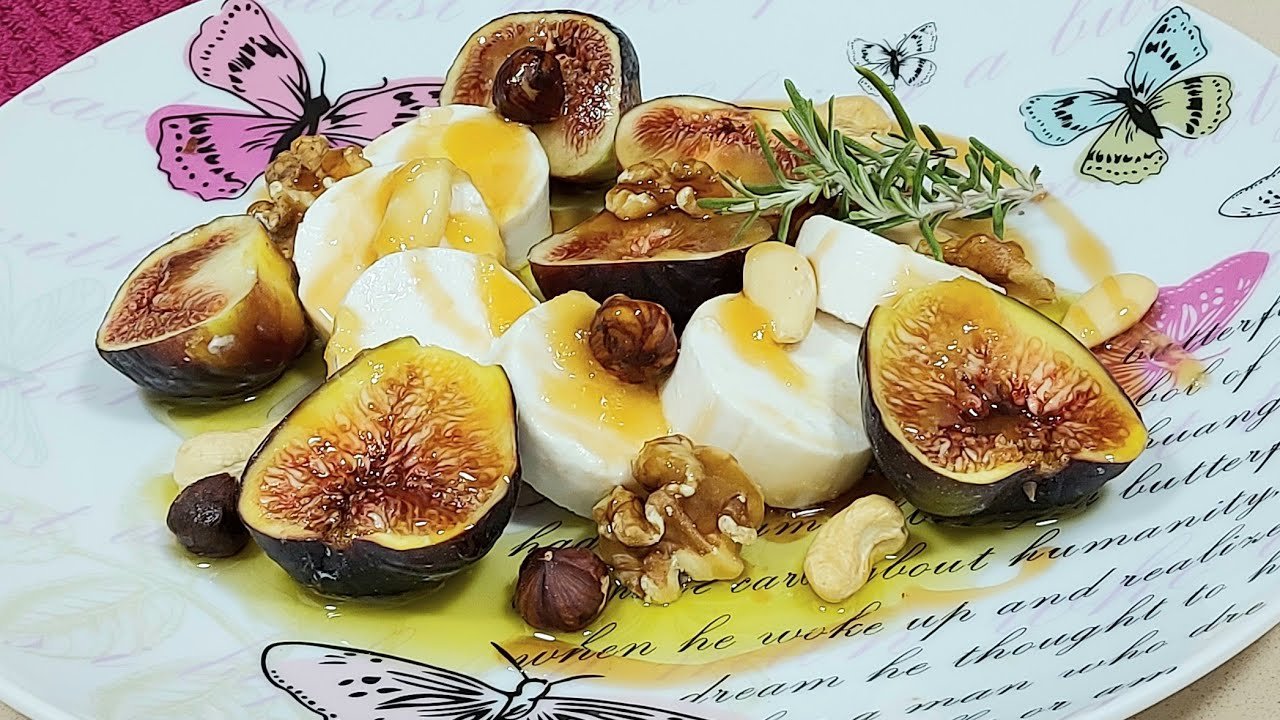 Receta de Ensalada de higos y queso de cabra