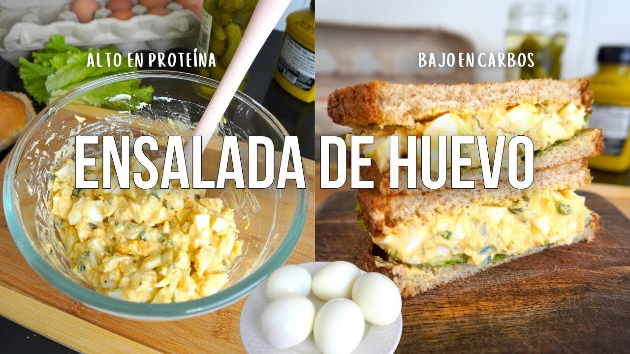 Receta de Ensalada de huevo duro