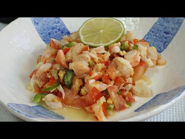 Receta de Ensalada de langostinos y huevo duro