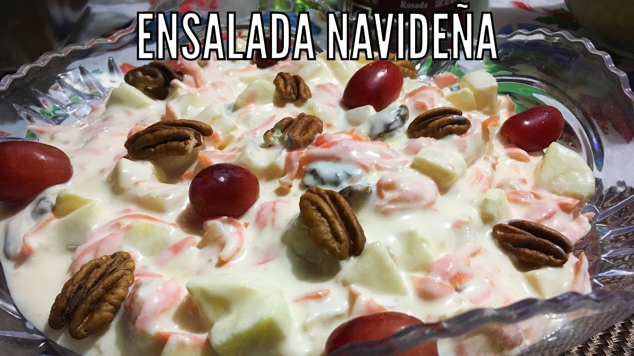 Receta de Ensalada de manzana con piña y nuez