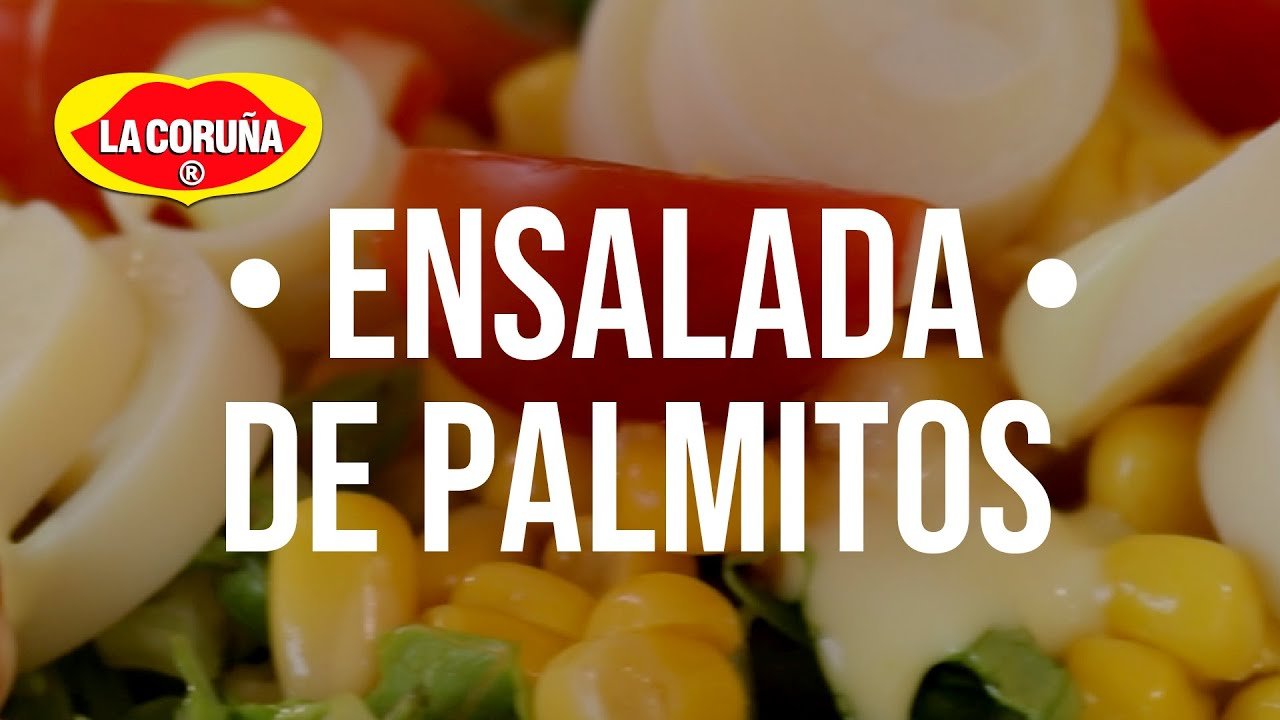Receta de Ensalada de palmitos tomate y atún