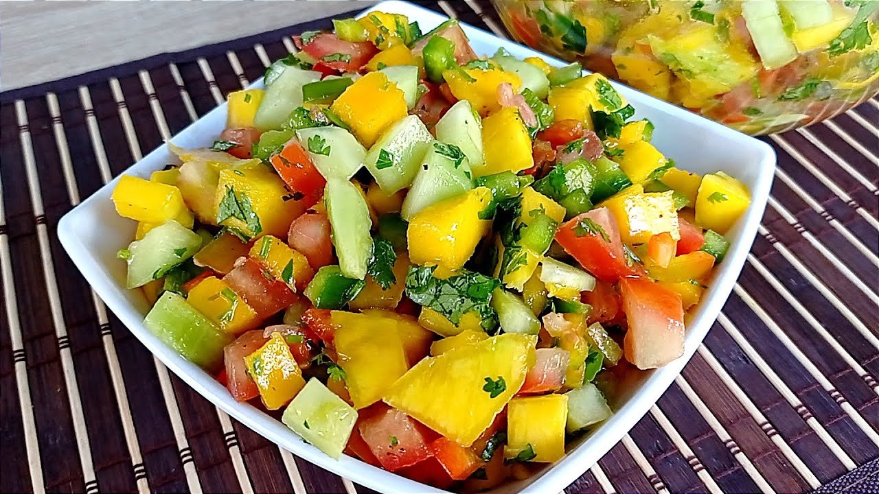 Receta de Ensalada de pasta con mango