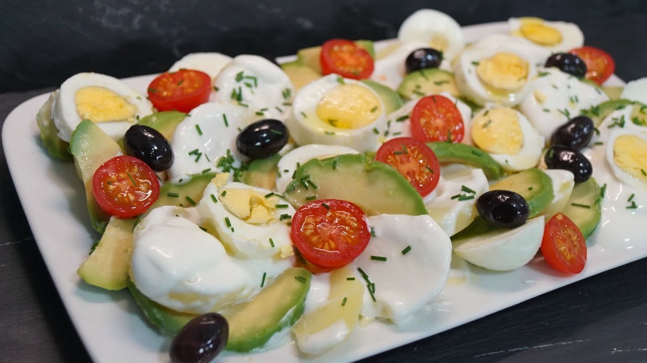 Receta de Ensalada de patata y aguacate