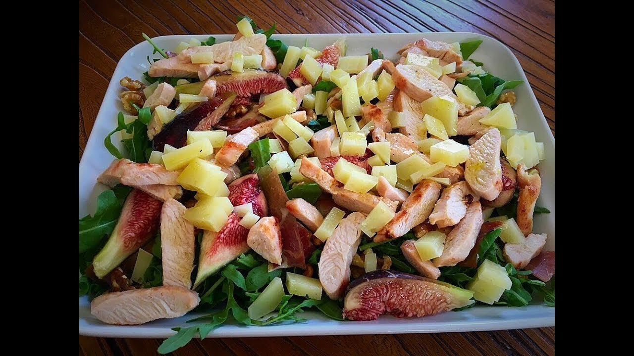 Receta de Ensalada de pavo y queso