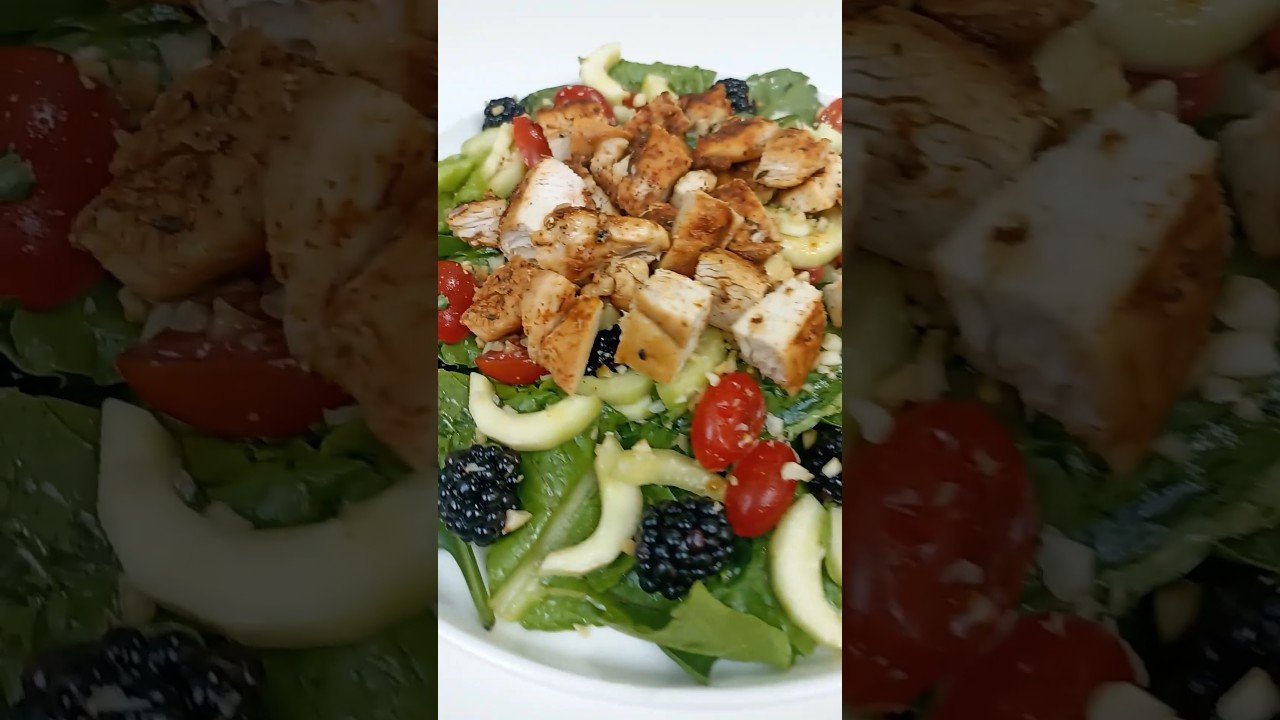 Receta de Ensalada de pollo brócoli y pera