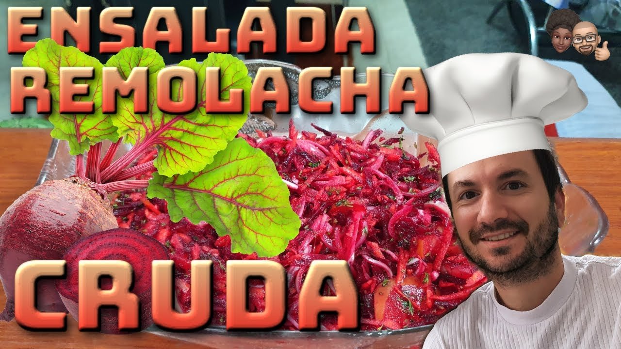 Receta de Ensalada de remolacha y zanahoria cruda