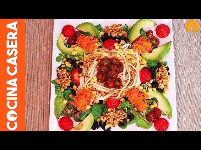 Receta de Ensalada de verduras primaveral