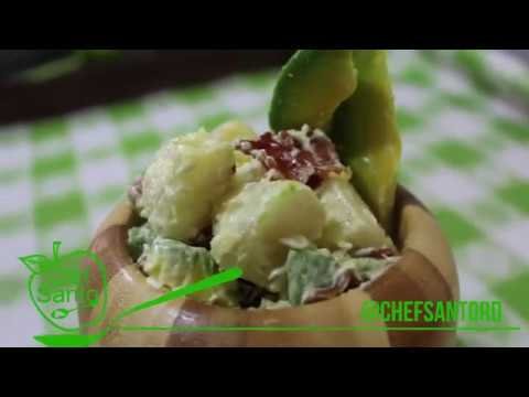 Receta de Ensalada de yuca y aguacate