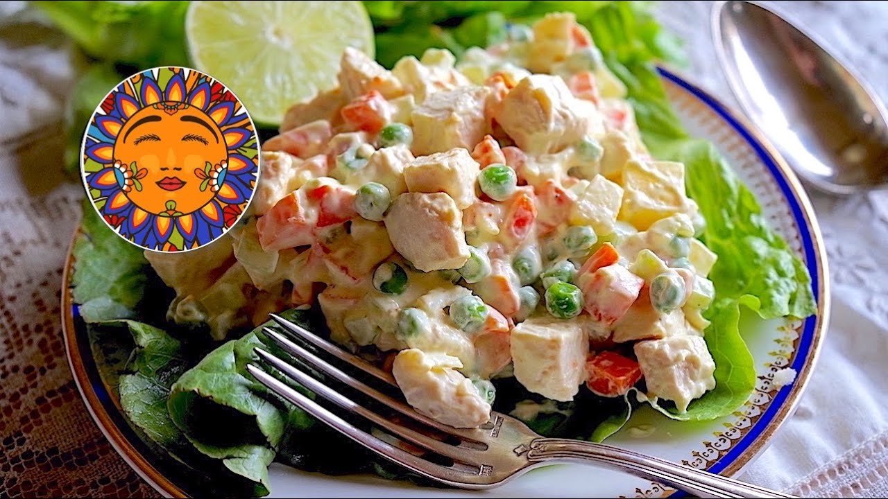 Receta de Ensalada mexicana de pollo