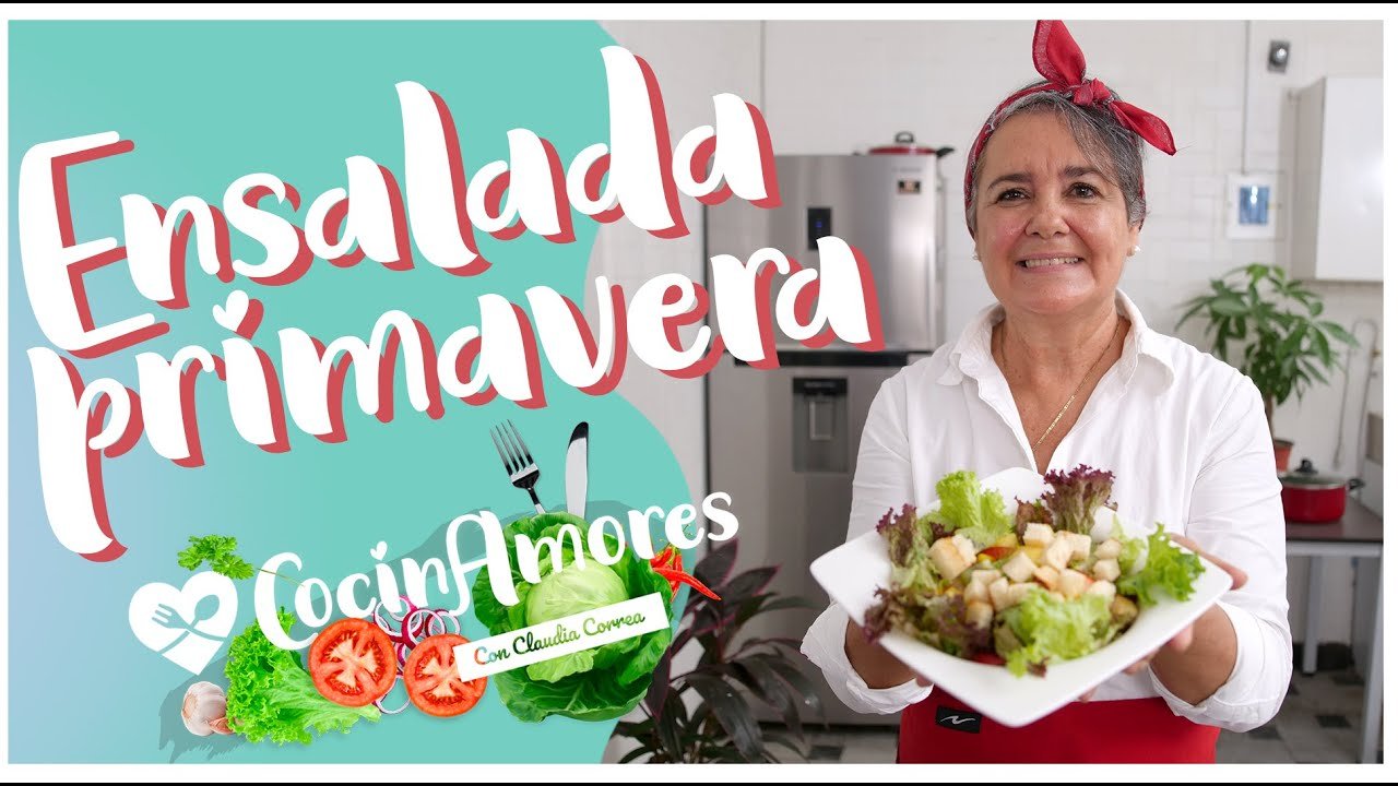 Receta de Ensalada primaveral