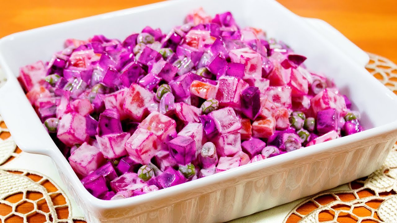 Receta de Ensalada rusa peruana